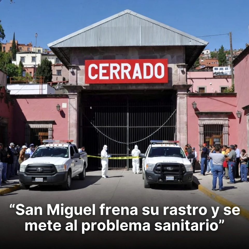 San Miguel frena su rastro y se mete al problema sanitario