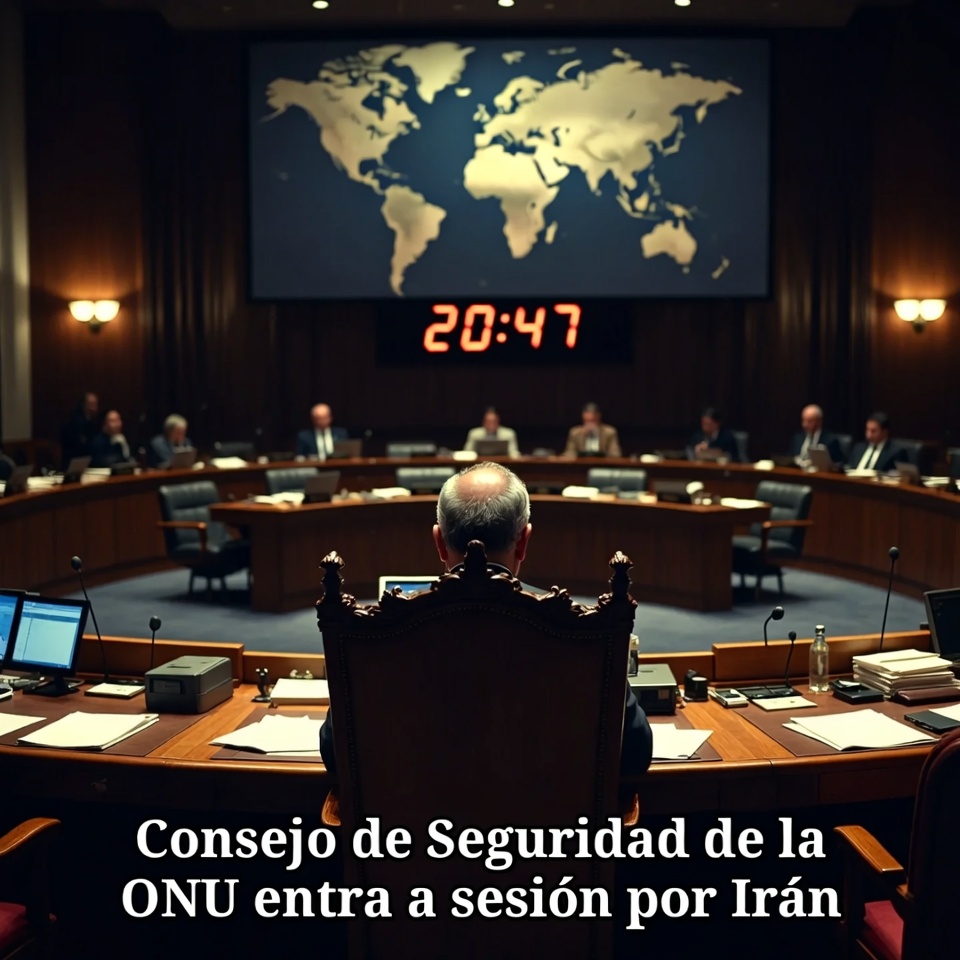 Consejo de Seguridad de la ONU entra a sesión por Irán