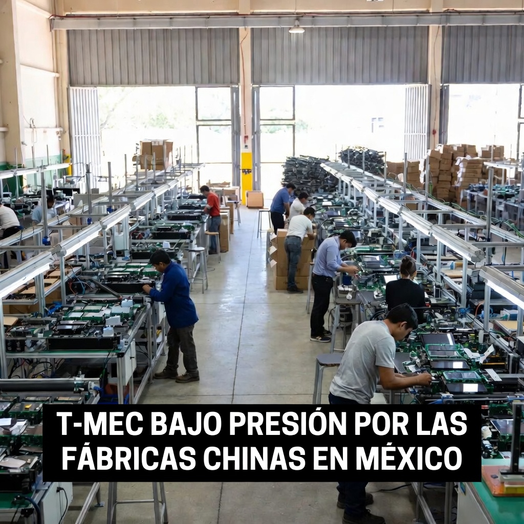 T-MEC entra a revisión con presión por plantas chinas