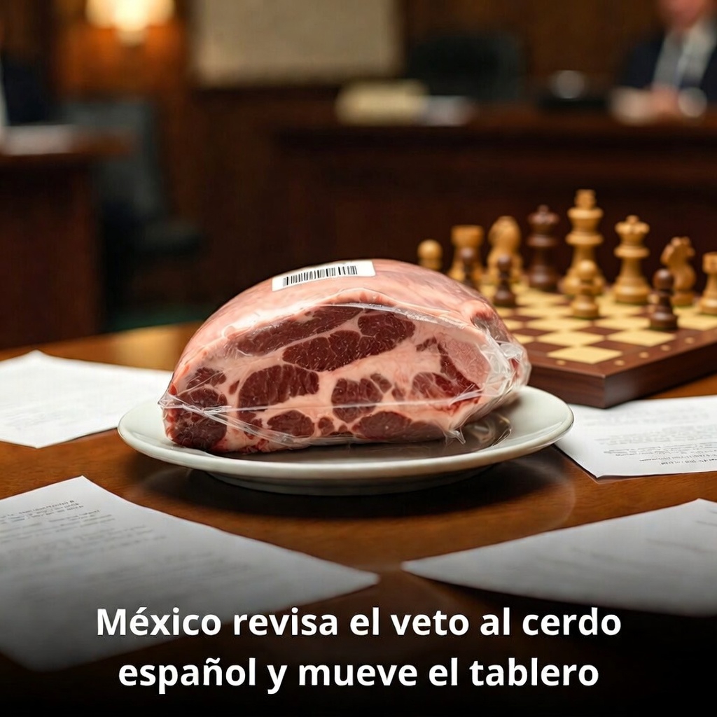 México revisa el veto al cerdo español y mueve el tablero
