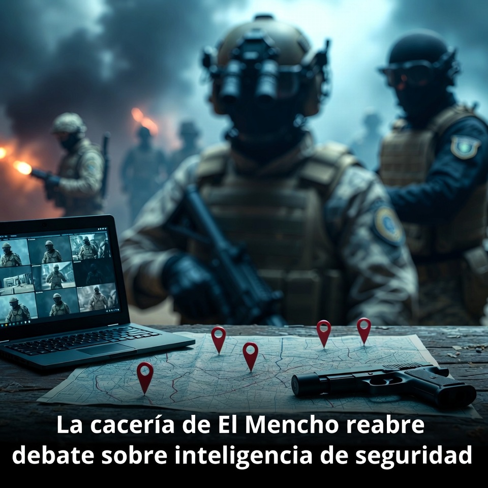La cacería de El Mencho reabre debate sobre inteligencia de seguridad