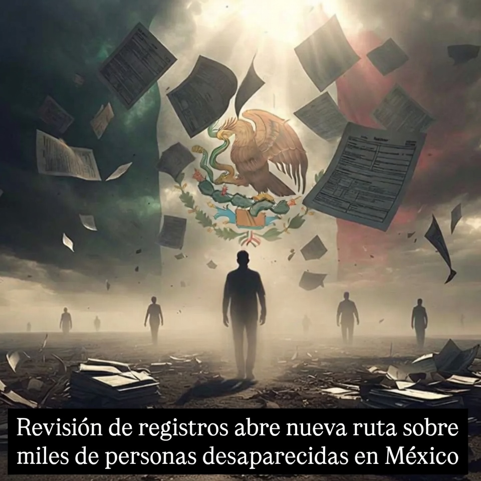 Revisión de registros reabre búsqueda de desaparecidos