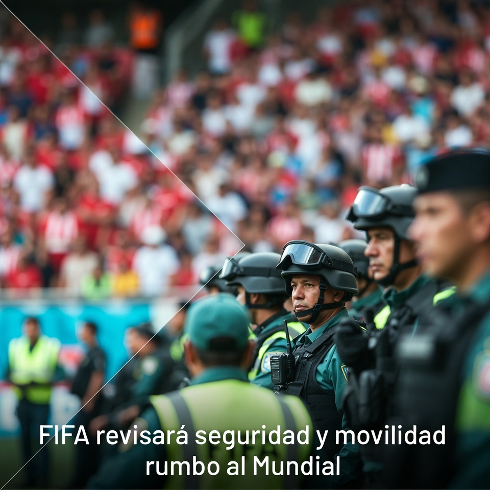 FIFA revisará seguridad y movilidad rumbo al Mundial