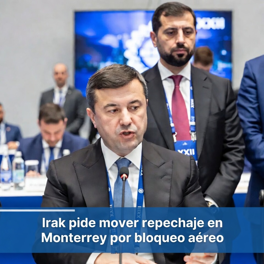 Irak pide mover repechaje en Monterrey por bloqueo aéreo