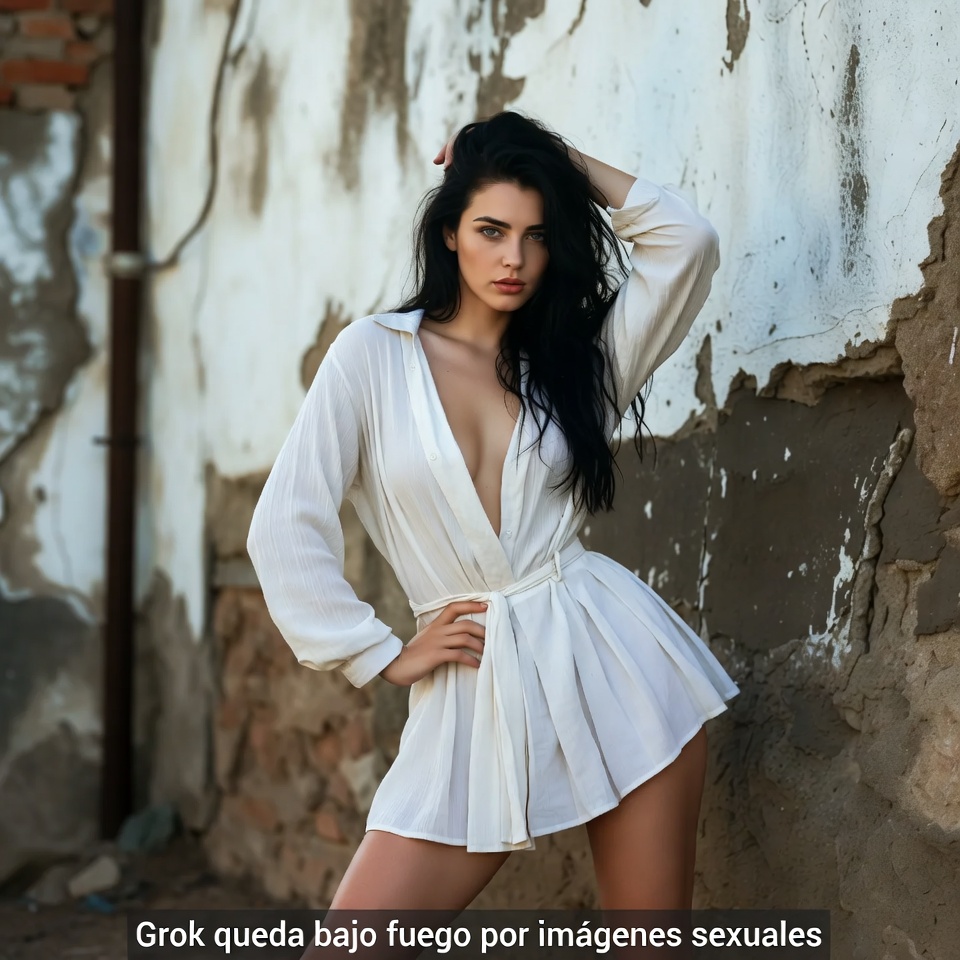 Grok queda bajo fuego por imágenes sexuales