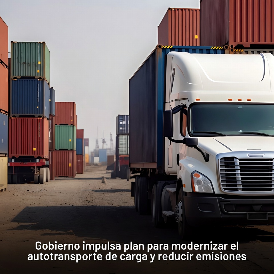 México impulsa renovación del autotransporte de carga