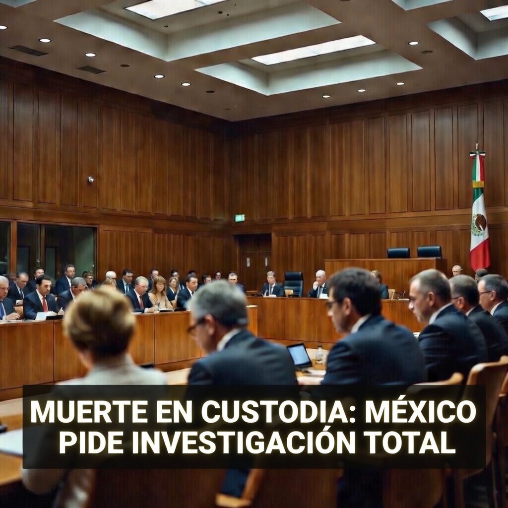 MUERTE EN CUSTODIA: MEXICO PIDE INVESTIGACION TOTAL