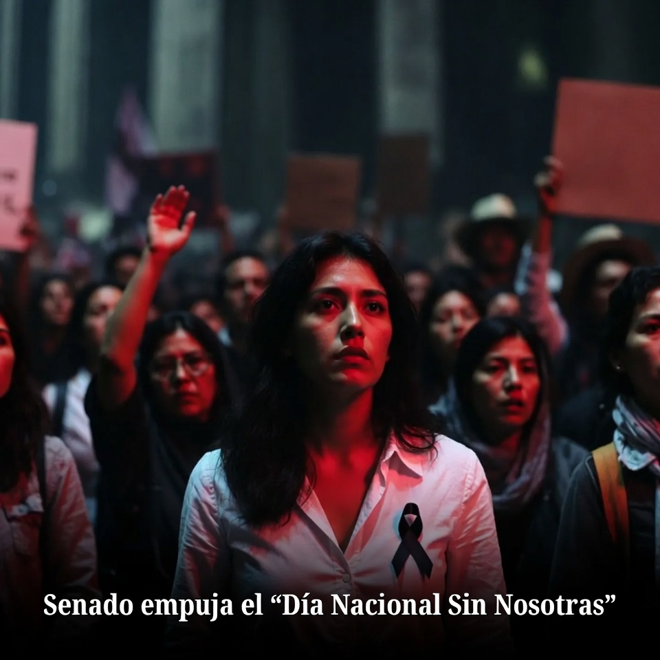 Senado empuja el “Día Nacional Sin Nosotras”