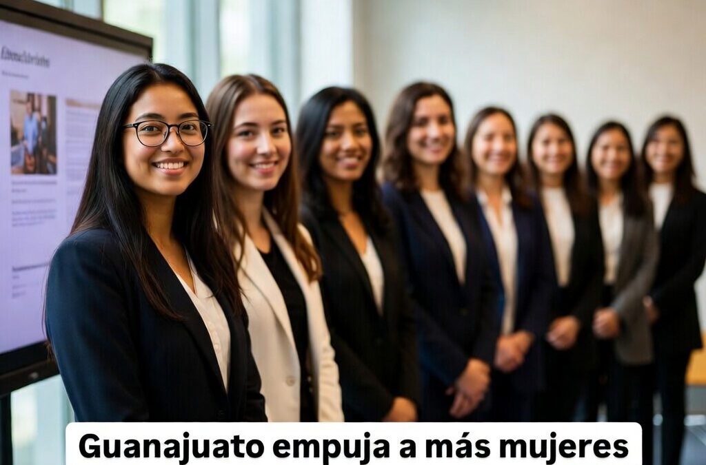 Guanajuato empuja a más mujeres hacia las carreras STEM