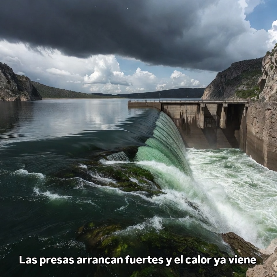 Las presas arrancan fuertes y el calor ya viene