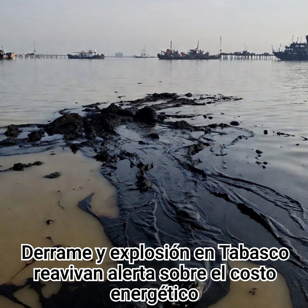 Derrame en Tabasco reabre debate energético