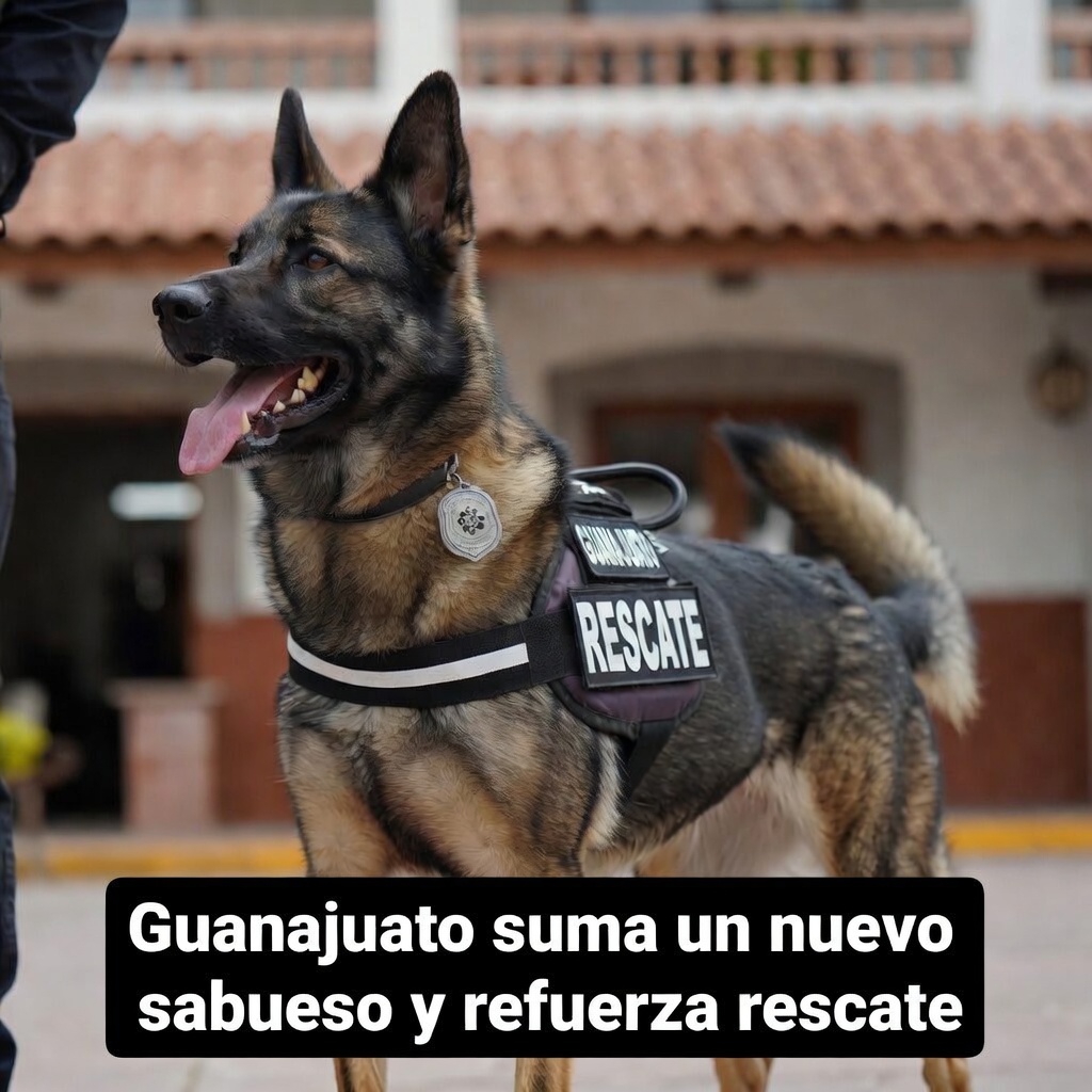 «Guanajuato suma un nuevo sabueso y refuerza rescate»