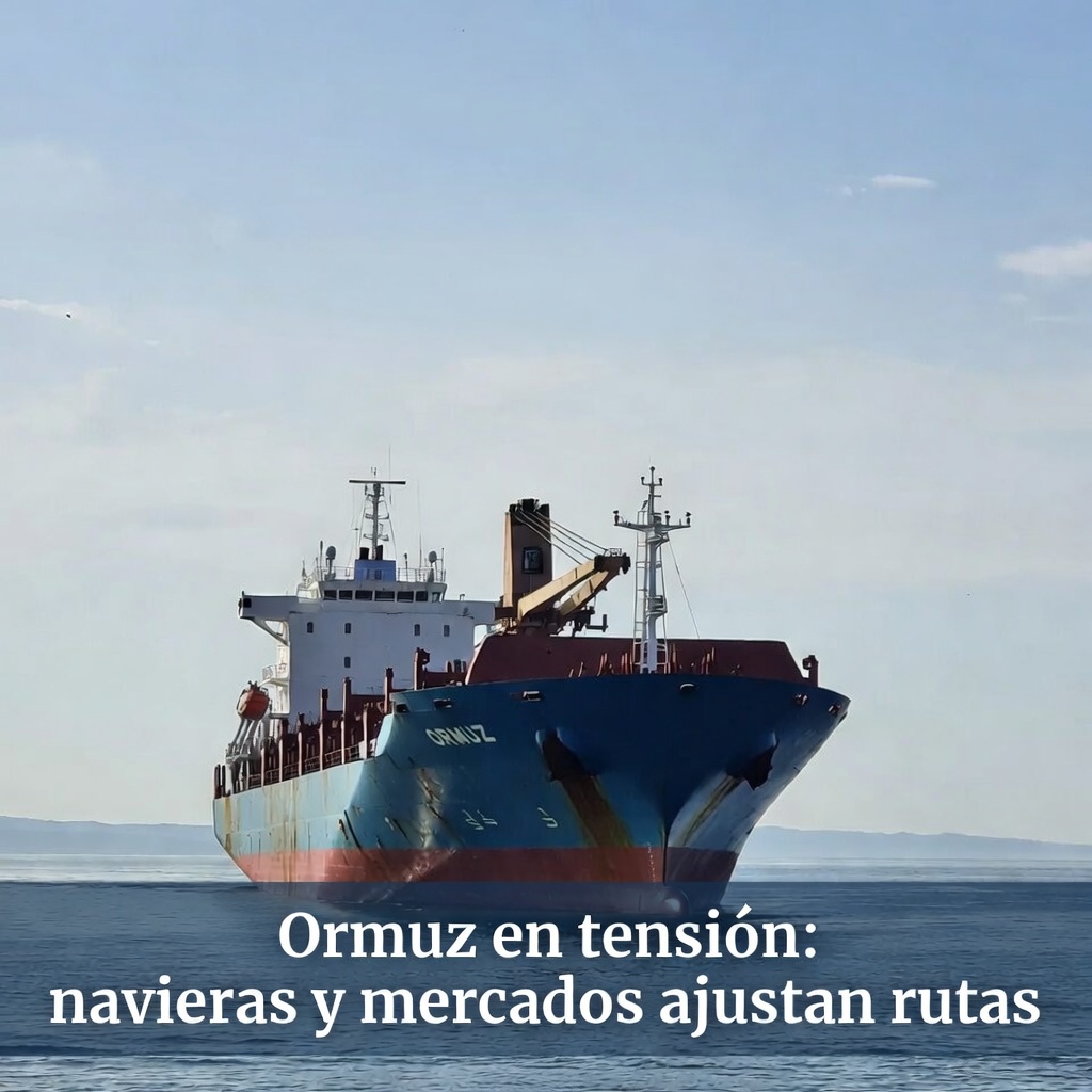 Ormuz en tensión: navieras y mercados ajustan rutas
