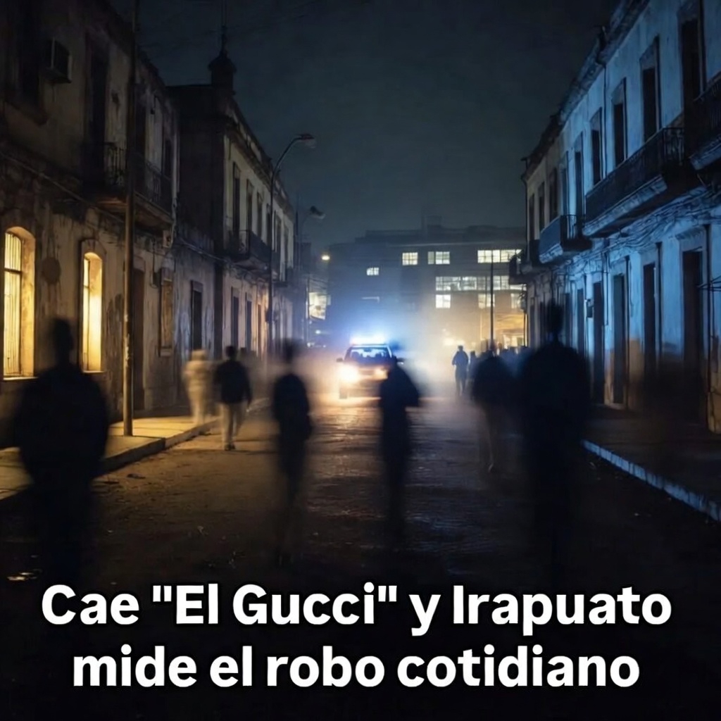 Cae “El Gucci” y Irapuato mide el robo cotidiano