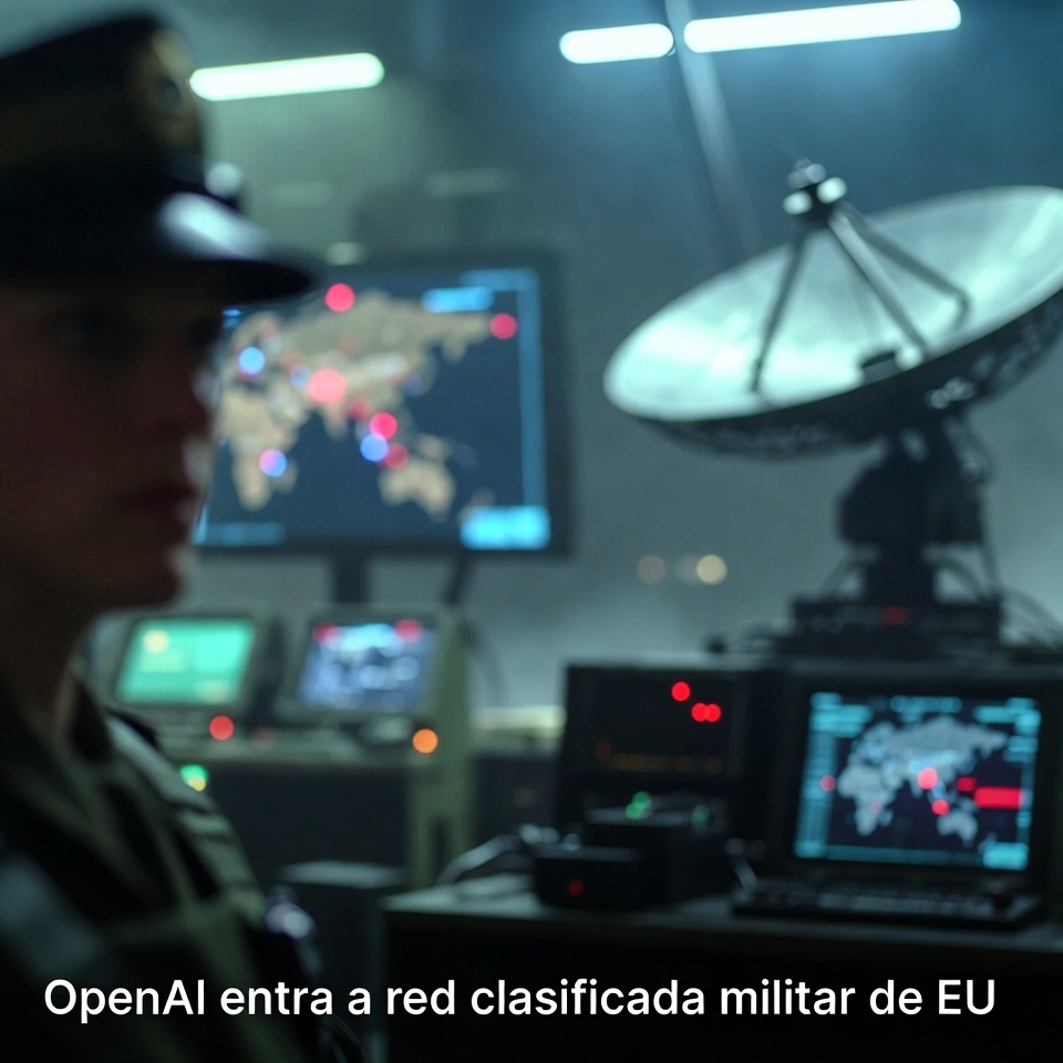 OpenAI entra a red clasificada militar de EU