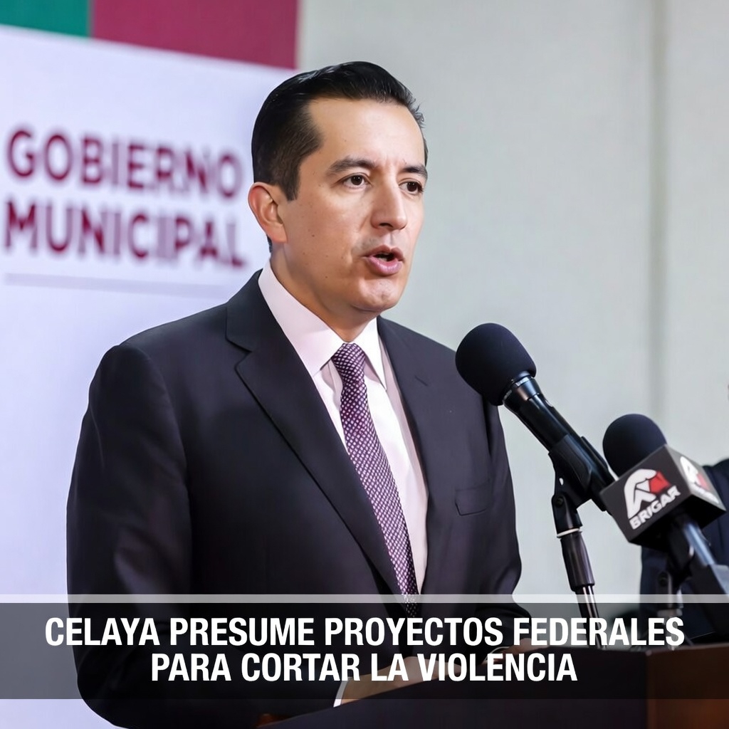 Celaya presume plan federal para prevenir la violencia