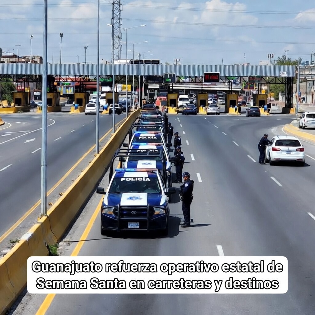 «Guanajuato refuerza operativo estatal de Semana Santa en carreteras y destinos»