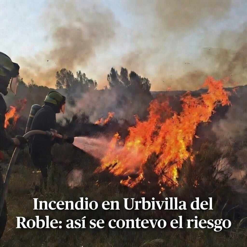 Incendio en Urbivilla del Roble: así se contuvo el riesgo