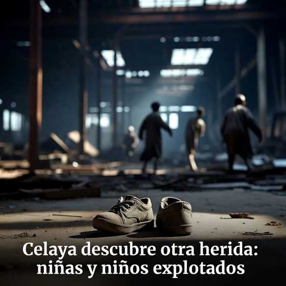 Celaya descubre otra herida: niñas y niños explotados
