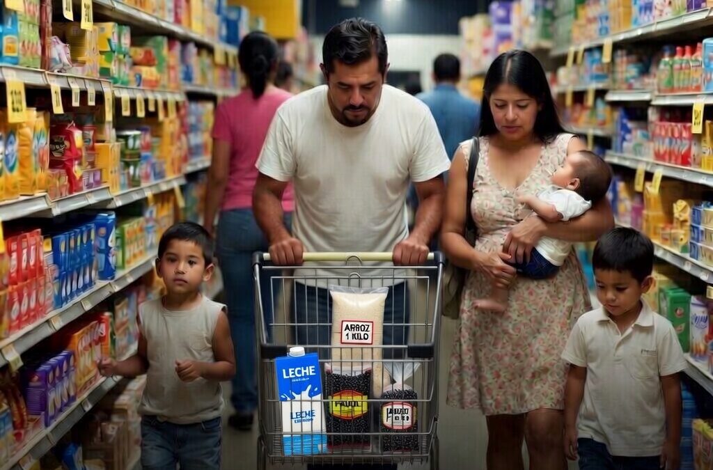 Canasta alimentaria aprieta el gasto familiar