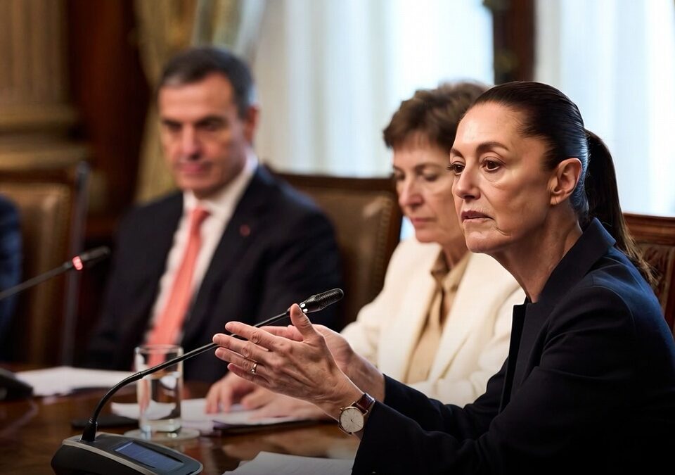 Sheinbaum recompone vínculo con España