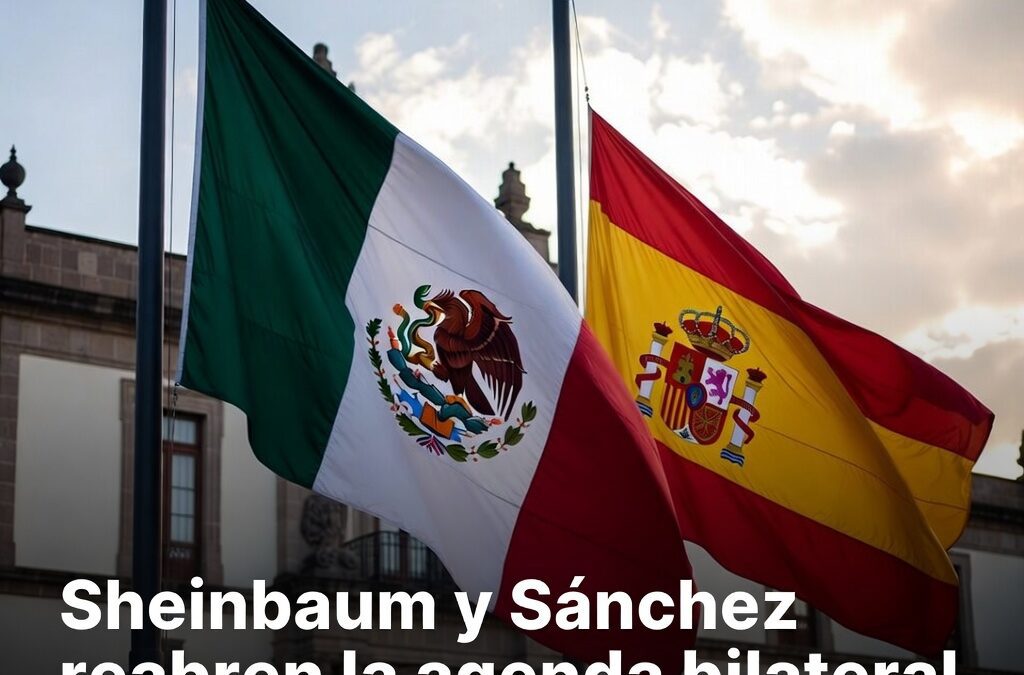 Sheinbaum y Sánchez reabren la agenda bilateral