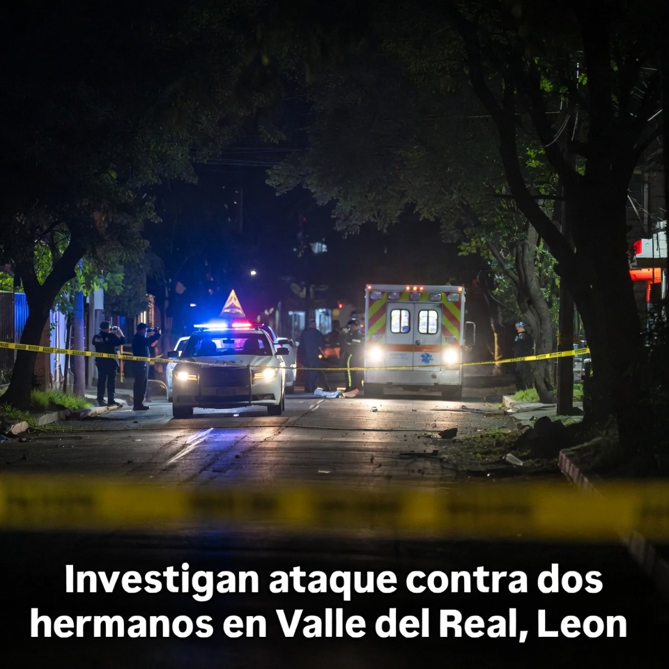 Investigan ataque contra dos hermanos en Valle del Real