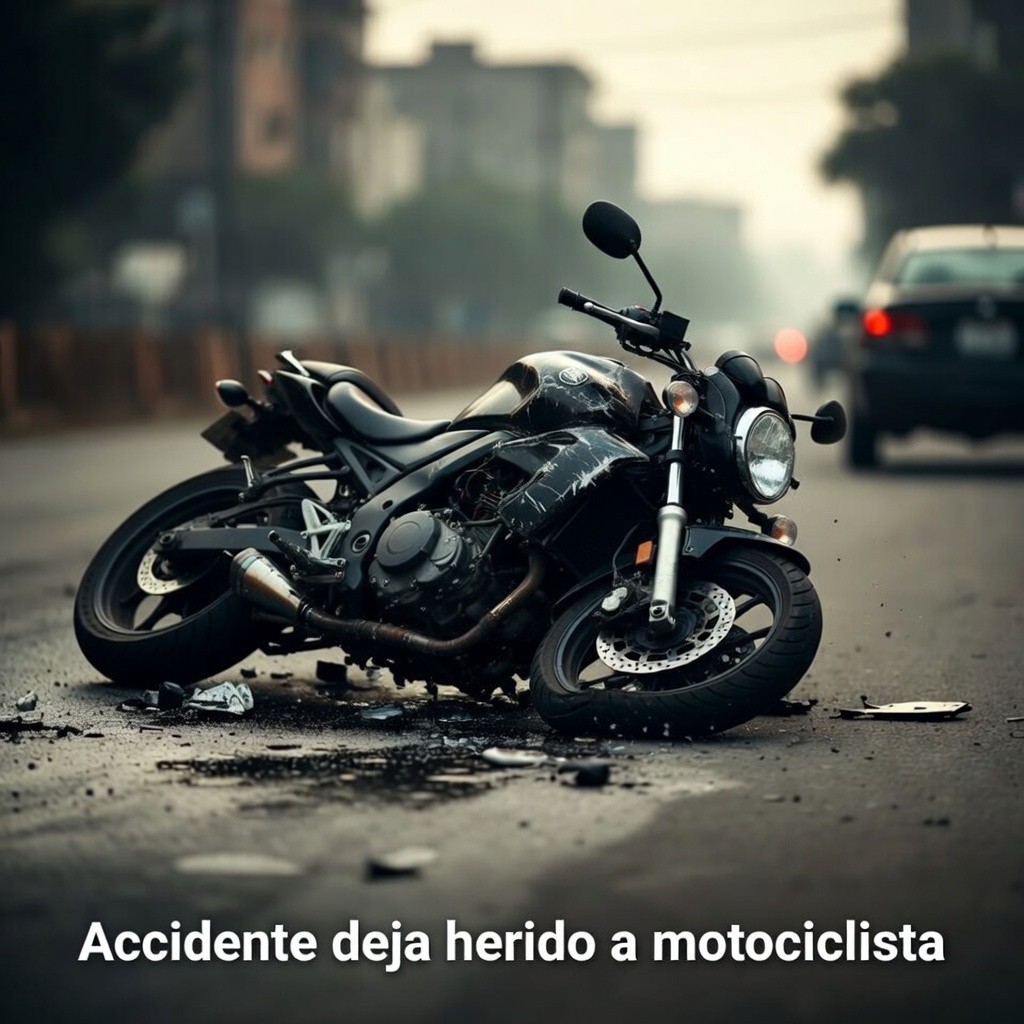 Accidente deja grave a motociclista en Leon
