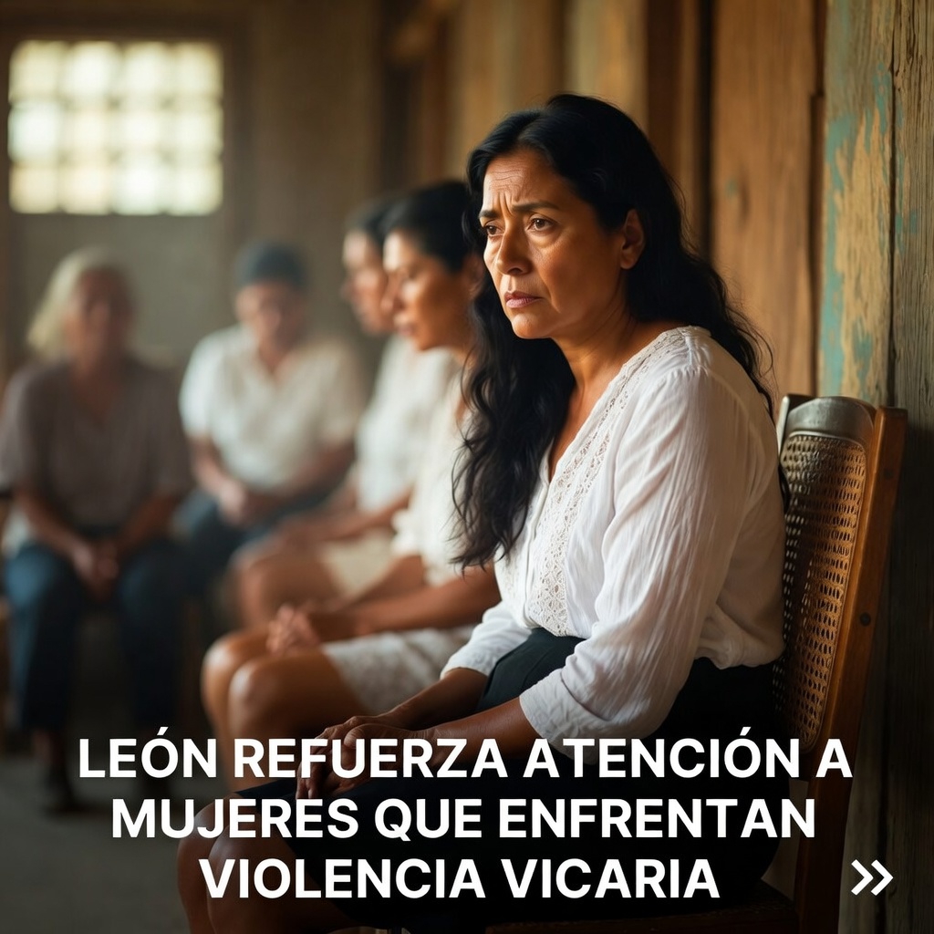 LEÓN REFUERZA ATENCIÓN A MUJERES QUE ENFRENTAN VIOLENCIA VICARIA