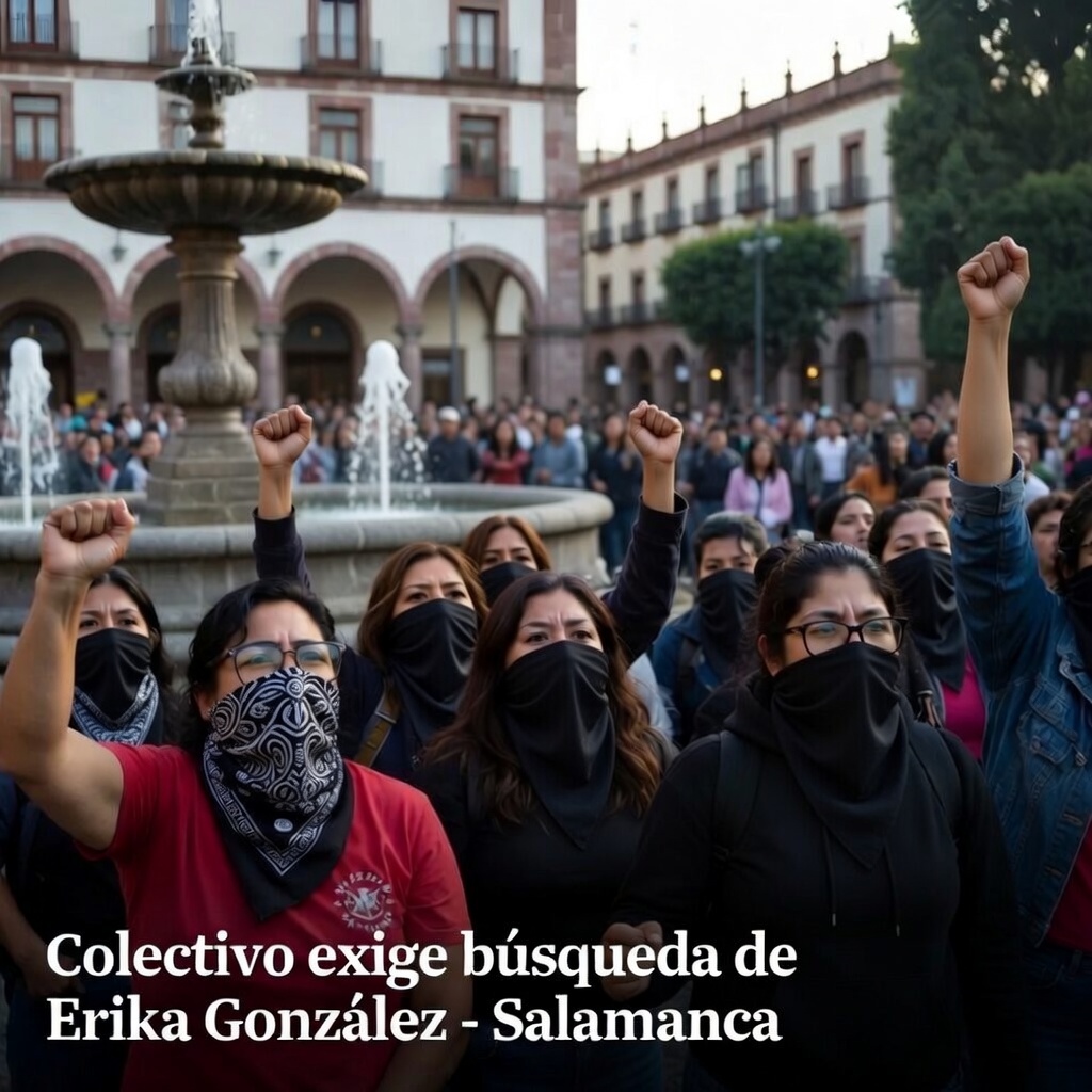 Colectivo exige búsqueda de Erika González