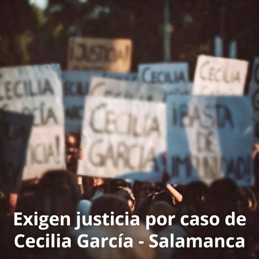 Exigen justicia por caso de Cecilia García