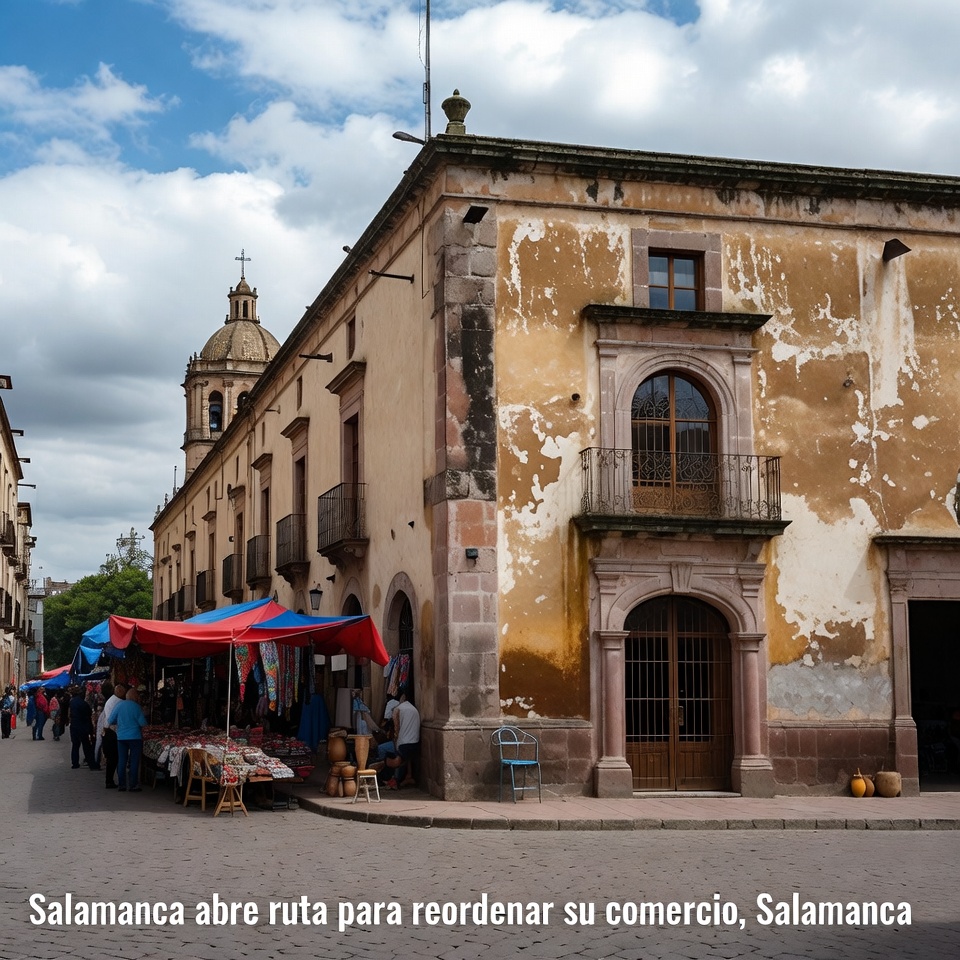 Salamanca abre ruta para reordenar su comercio, Salamanca