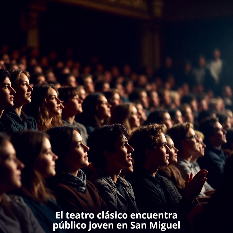 El teatro clásico encuentra público joven en San Miguel