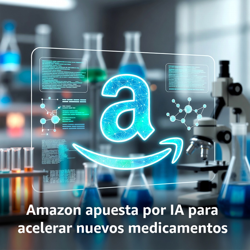 Amazon apuesta por IA para acelerar nuevos medicamentos