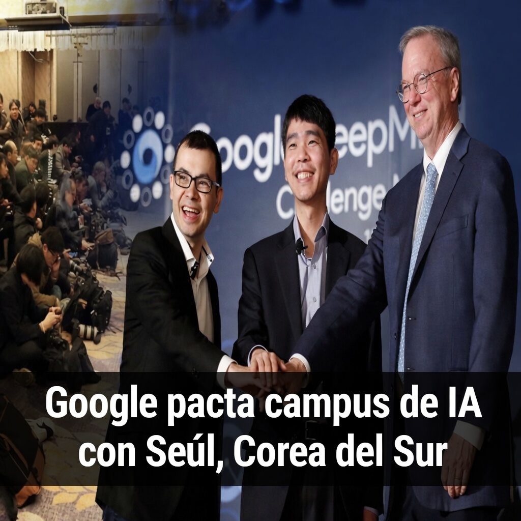 Google pacta campus de IA con Seúl