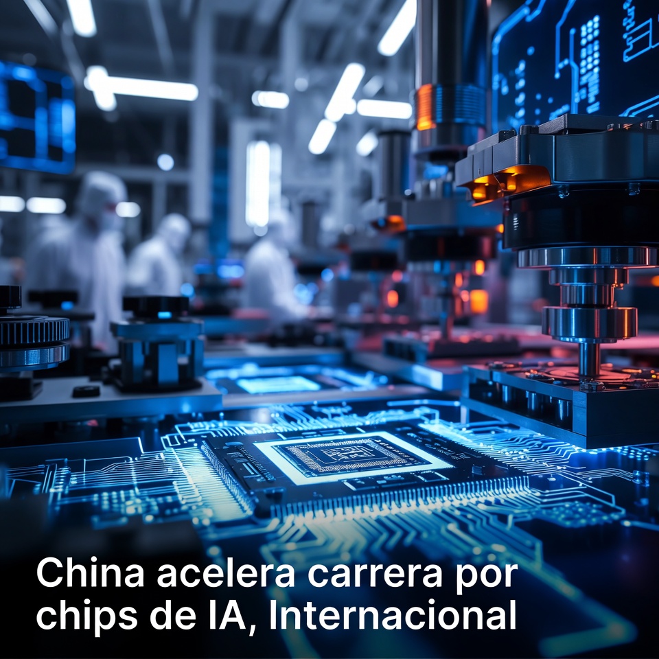 China acelera carrera por chips de IA
