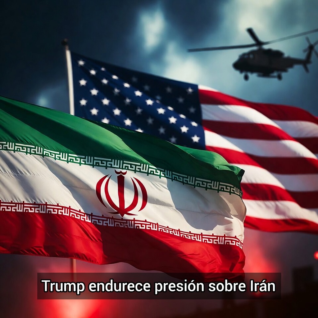 Trump endurece presión sobre Irán