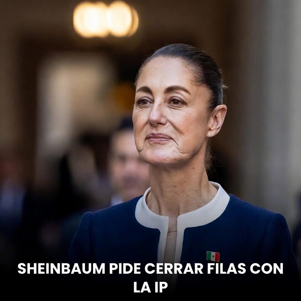 Sheinbaum pide cerrar filas con la IP