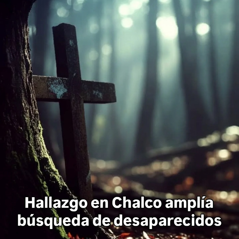 Hallazgo en Chalco amplía búsqueda de desaparecidos
