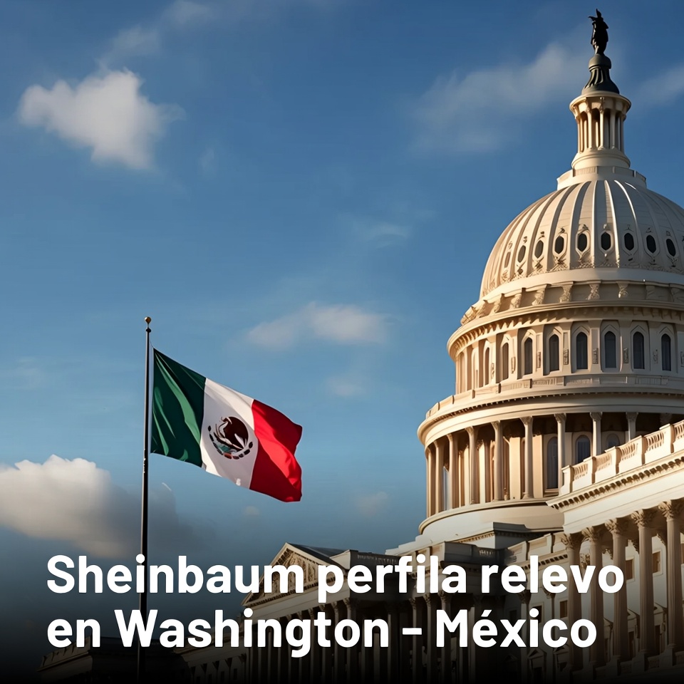 Sheinbaum perfila relevo en Washington