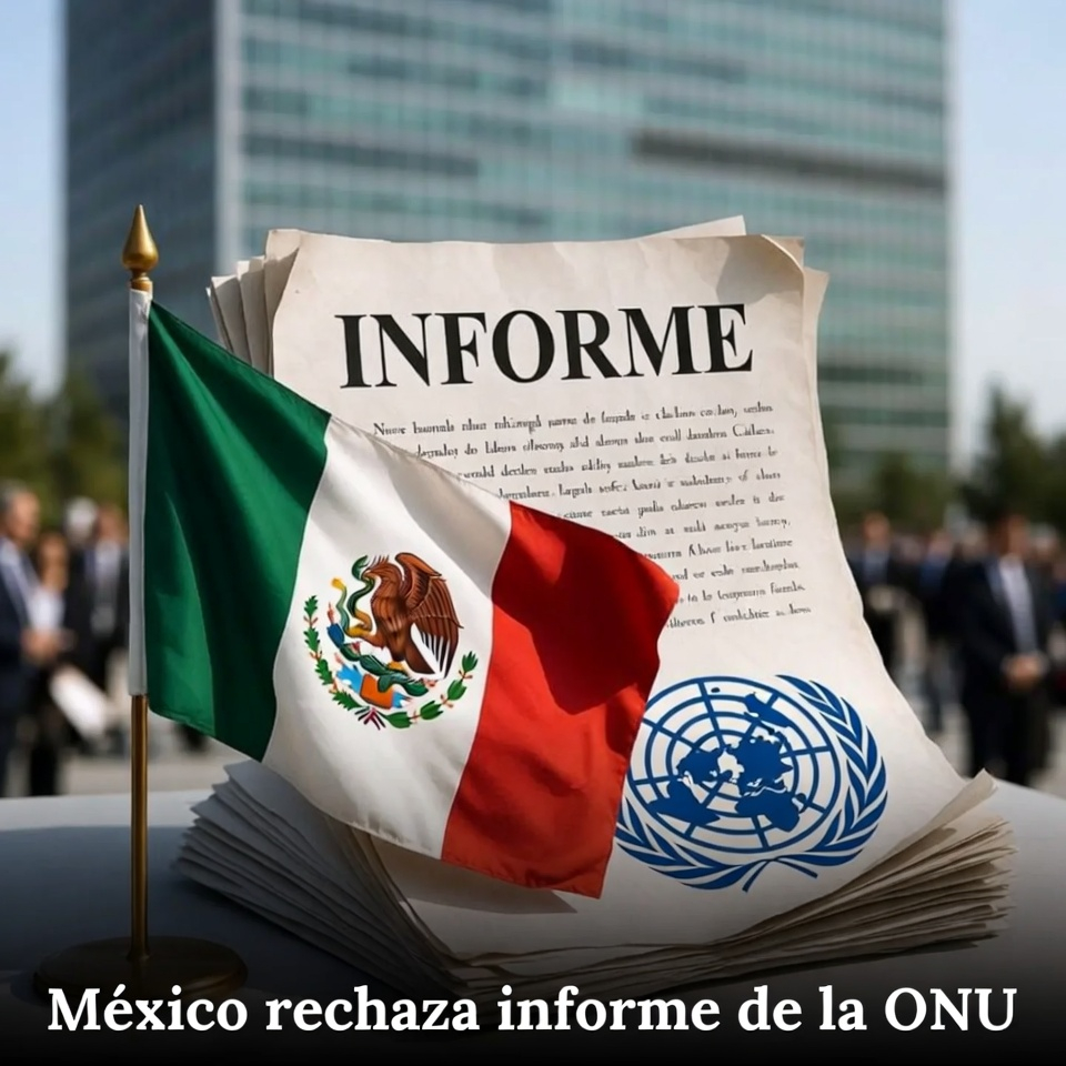 México rechaza informe de la ONU