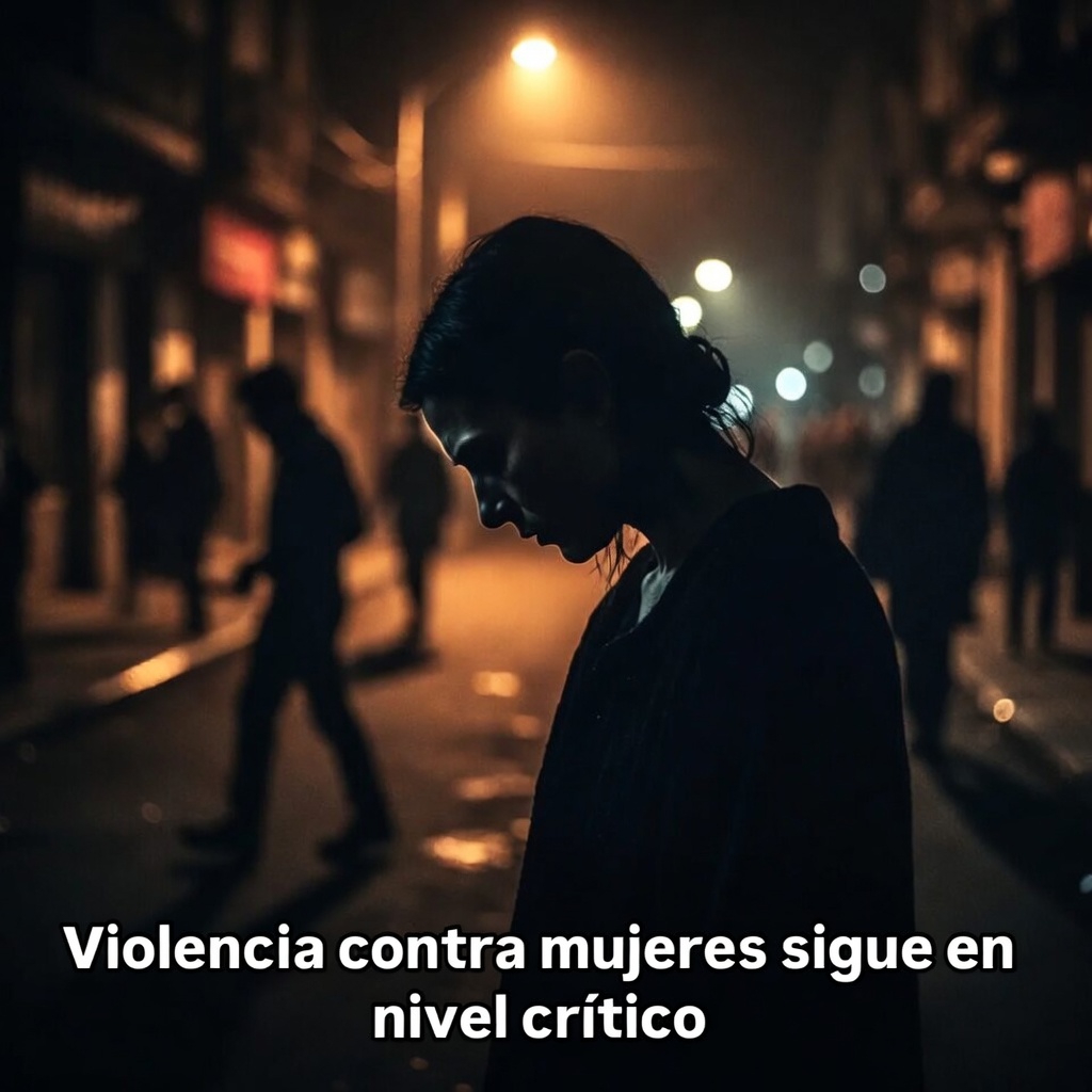 Violencia contra mujeres sigue en nivel crítico