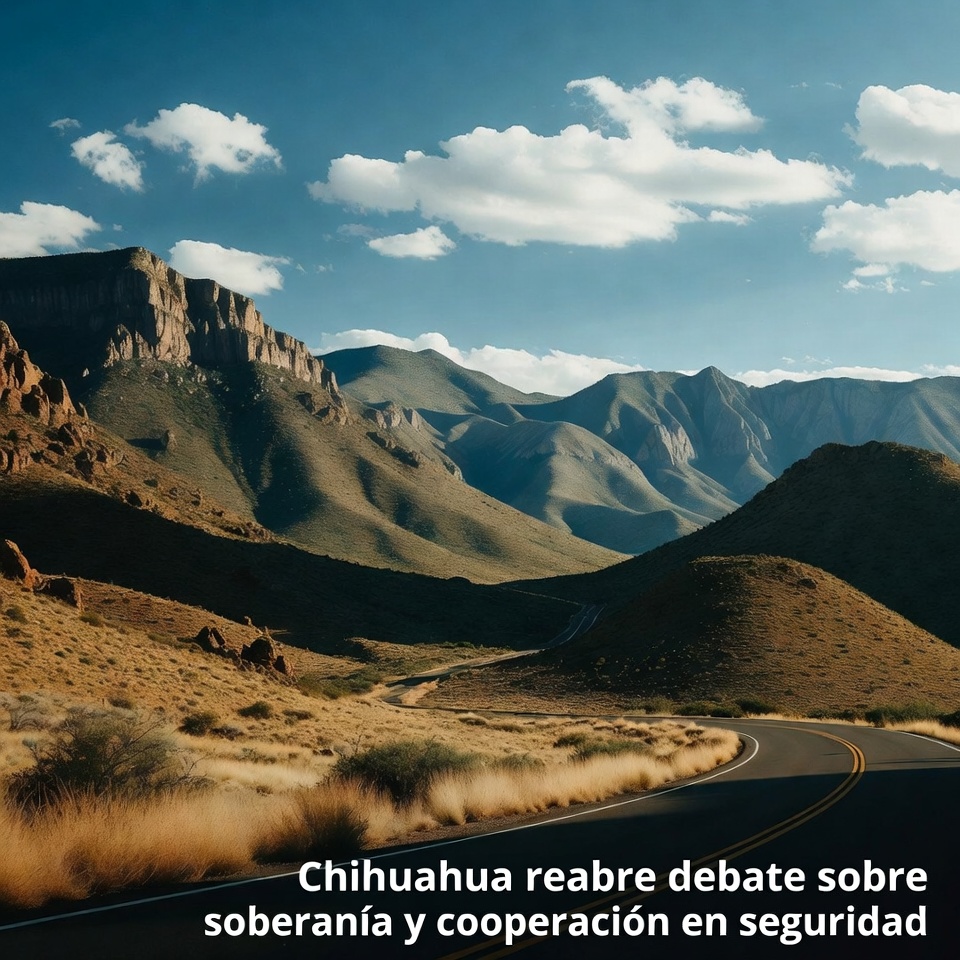 Chihuahua reabre debate sobre soberanía y cooperación en seguridad