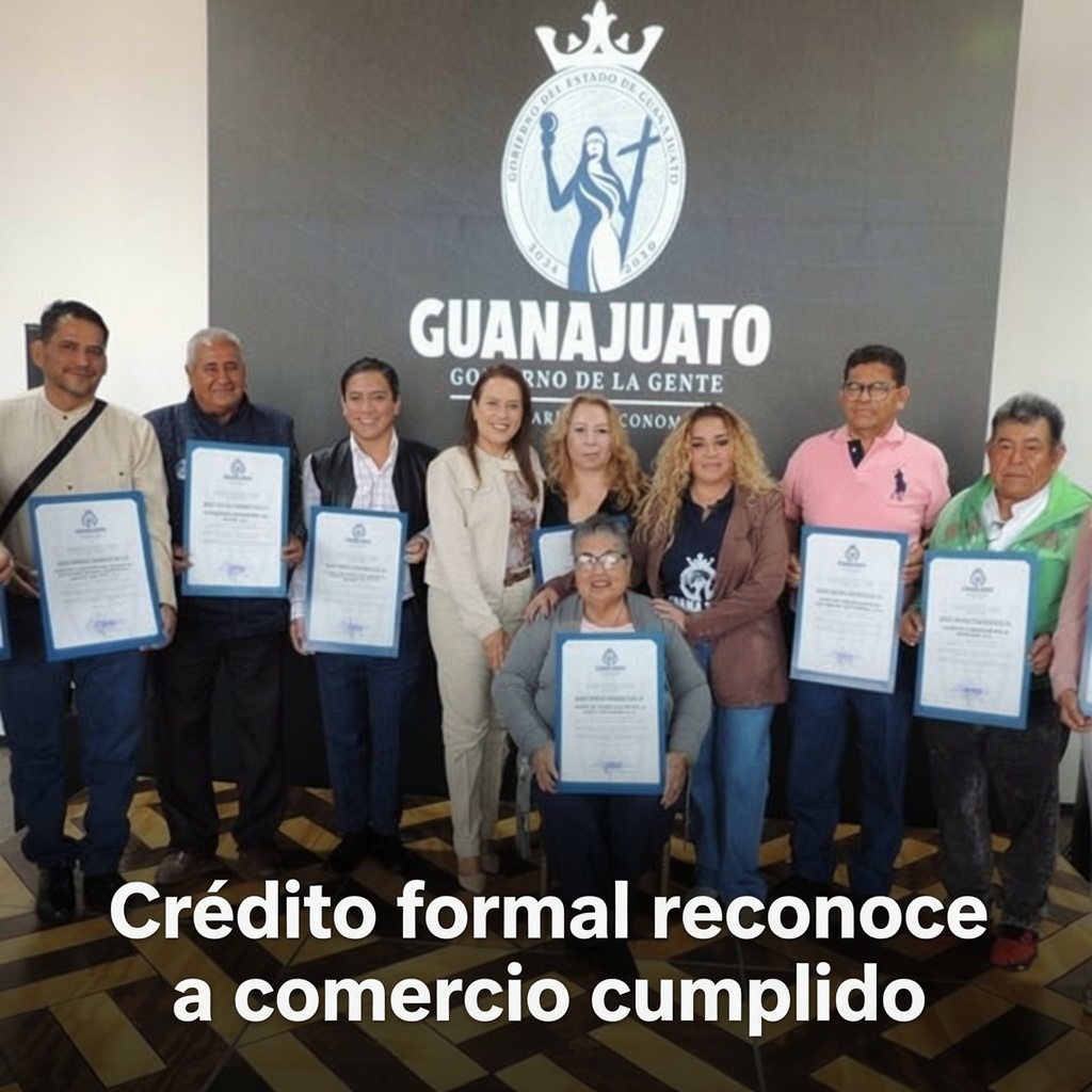 Crédito formal reconoce a comercio cumplido