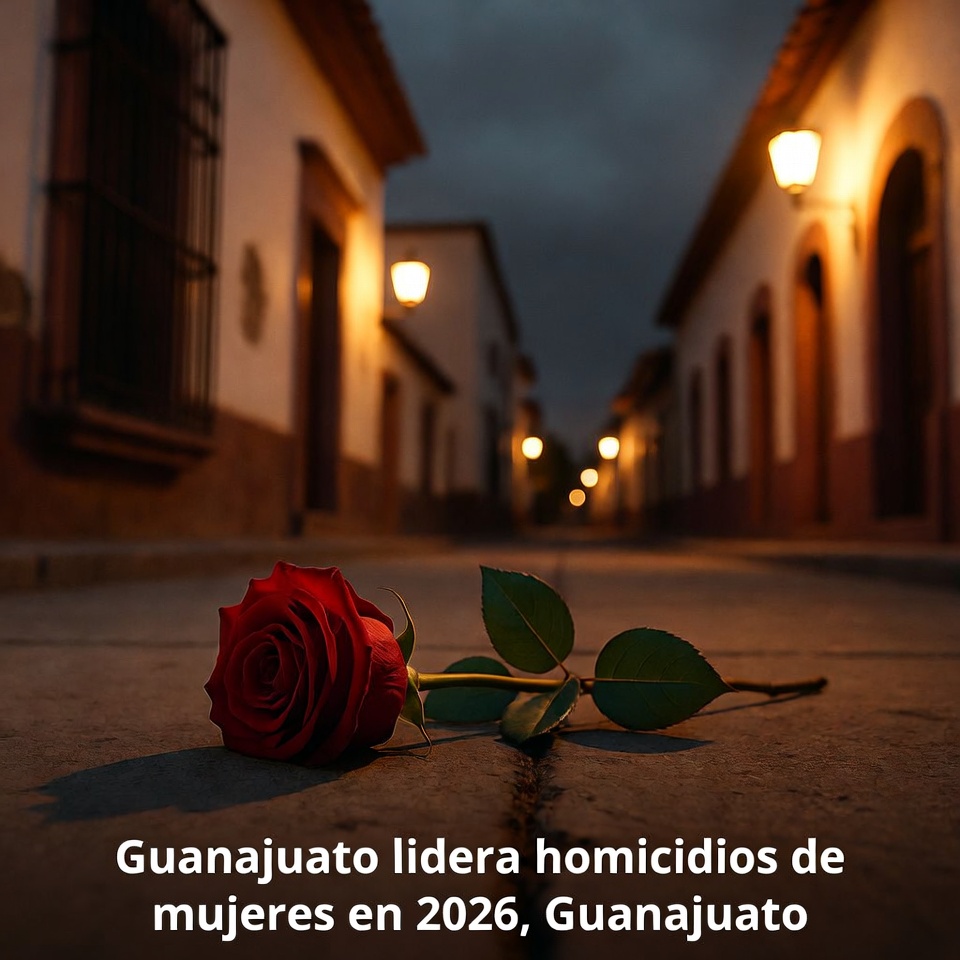 Guanajuato lidera homicidios de mujeres en 2026
