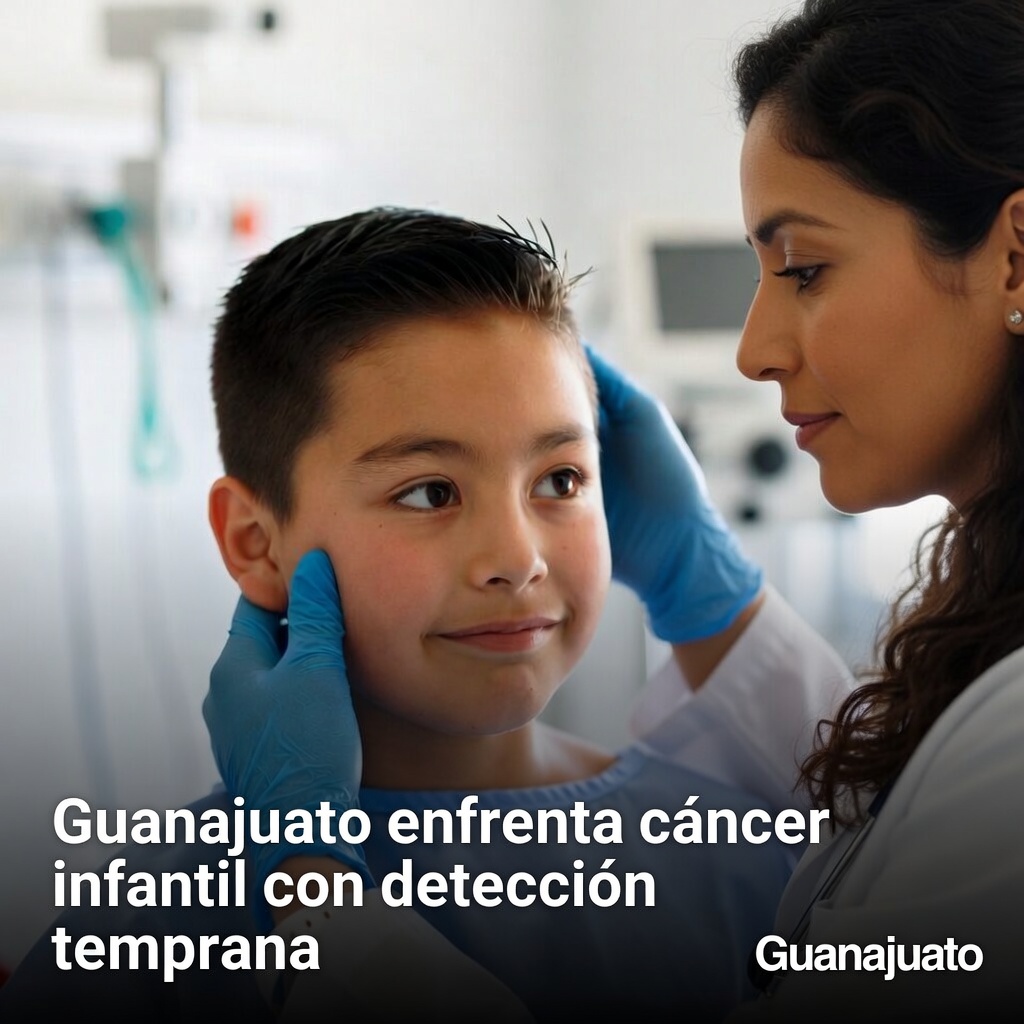 Guanajuato enfrenta cáncer infantil con detección temprana