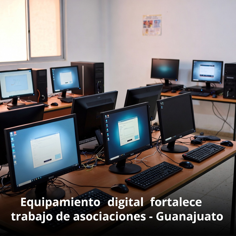 Equipamiento digital fortalece trabajo de asociaciones