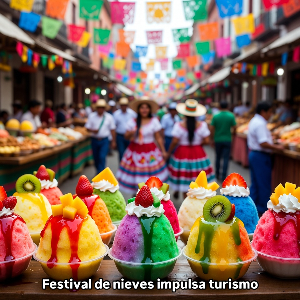 Festival de nieves impulsa turismo