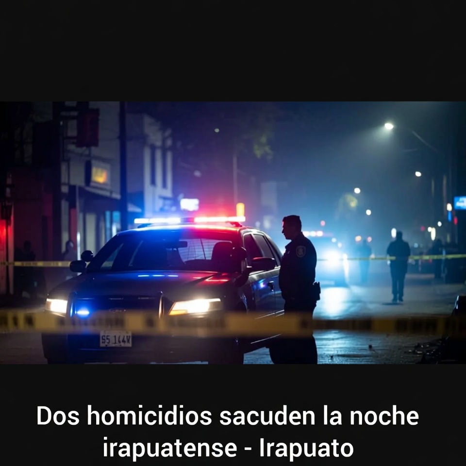 Dos homicidios sacuden la noche irapuatense
