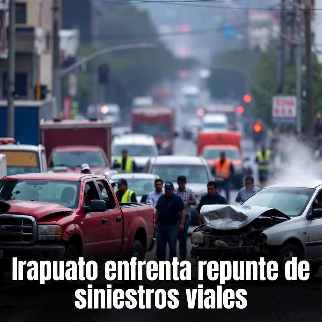 Irapuato enfrenta repunte de siniestros viales
